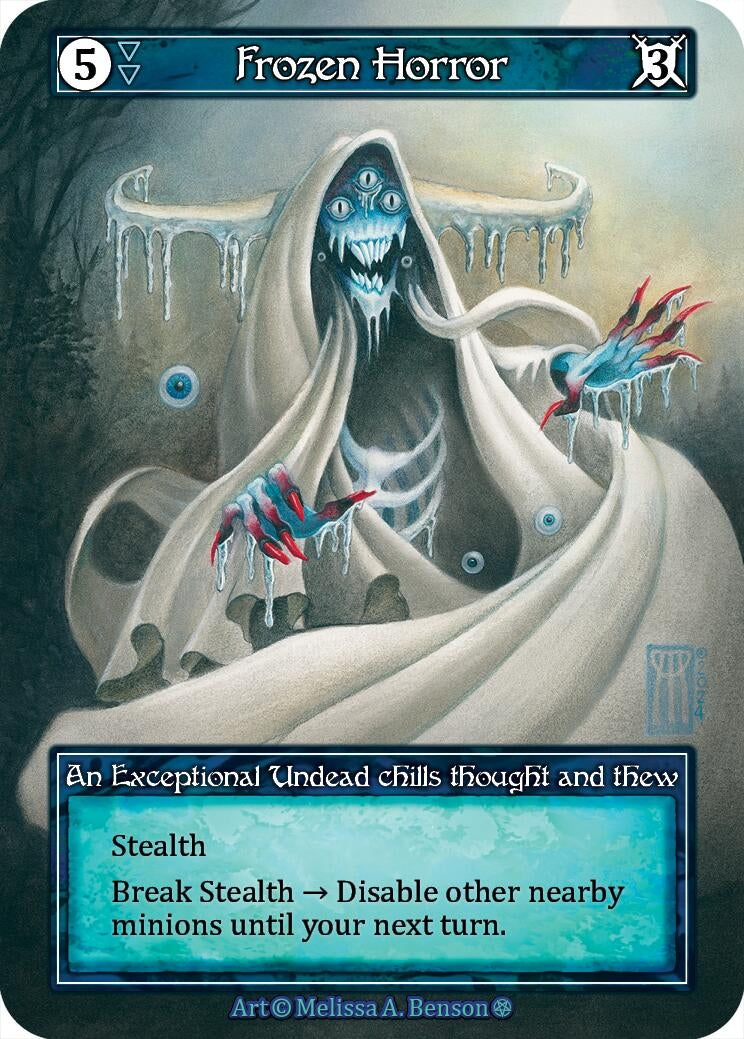 Image for Frozen Horror (Foil) (Gothic) - Sorcery: Contested Realm