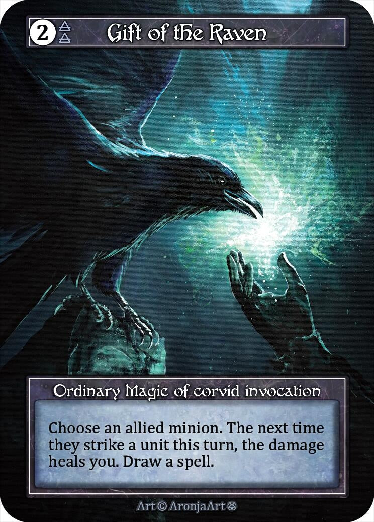 Image for Gift of the Raven (Foil) (Gothic) - Sorcery: Contested Realm