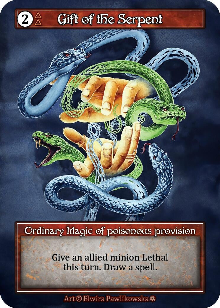 Image for Gift of the Serpent (Foil) (Gothic) - Sorcery: Contested Realm