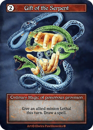 Image for Gift of the Serpent (Foil) (Gothic) - Sorcery: Contested Realm