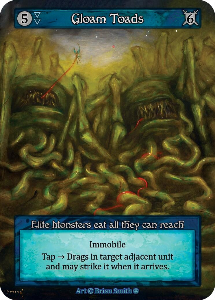 Image for Gloam Toads (Gothic) - Sorcery: Contested Realm