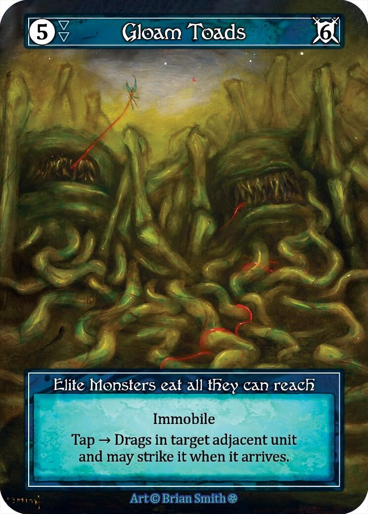 Image for Gloam Toads (Foil) (Gothic) - Sorcery: Contested Realm