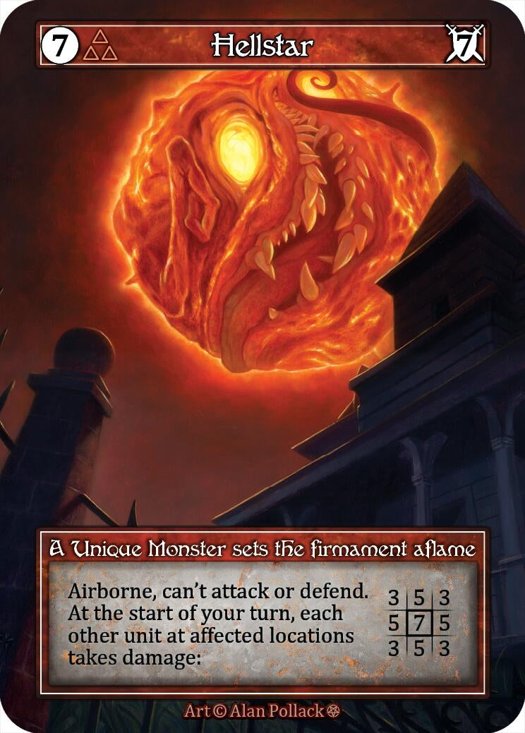 Image for Hellstar (Foil) (Gothic) - Sorcery: Contested Realm