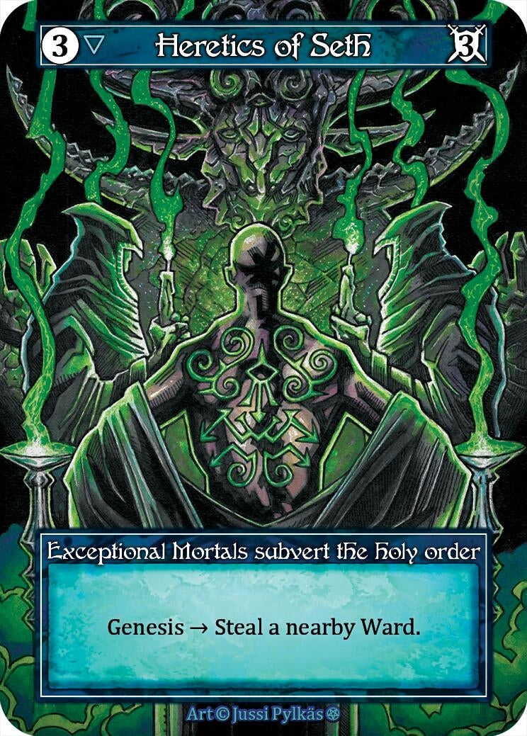Image for Heretics of Seth (Foil) (Gothic) - Sorcery: Contested Realm