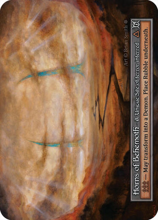 Image for Horns of Behemoth (Foil) (Gothic) - Sorcery: Contested Realm
