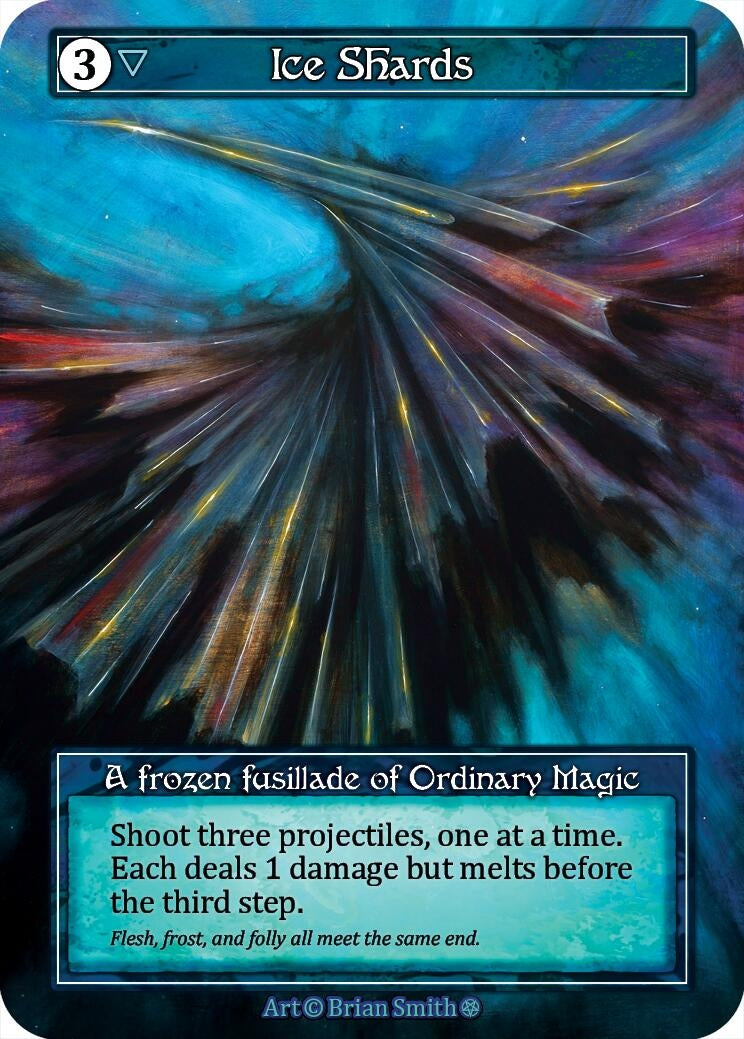 Image for Ice Shards (Foil) (Gothic) - Sorcery: Contested Realm