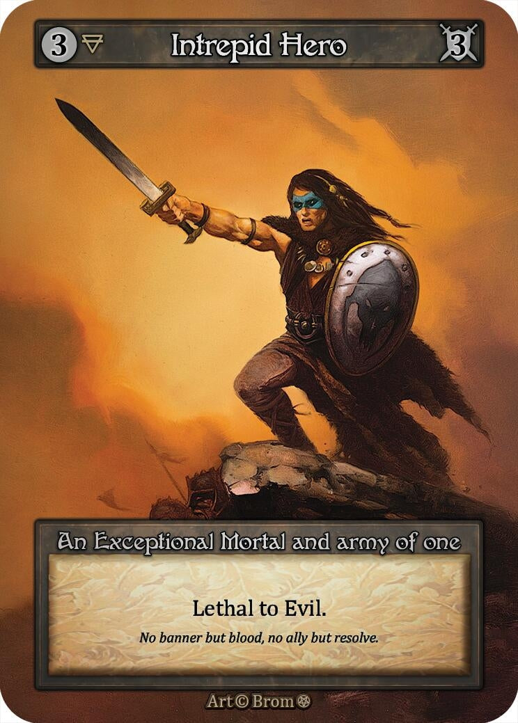 Image for Intrepid Hero (Gothic) - Sorcery: Contested Realm