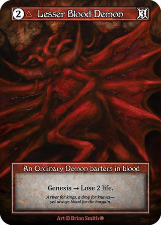 Image for Lesser Blood Demon (Foil) (Gothic) - Sorcery: Contested Realm