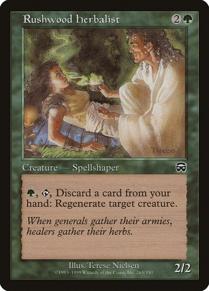 Rushwood Herbalist (265) [MMQ] - MTG Single