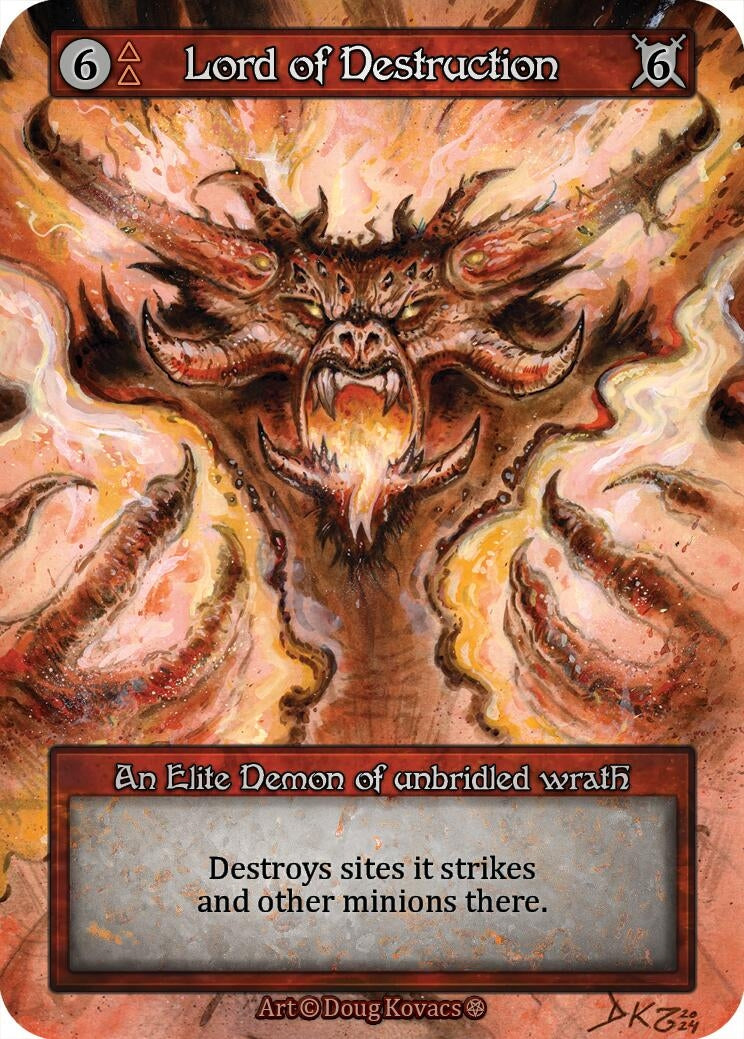 Image for Lord of Destruction (Gothic) - Sorcery: Contested Realm