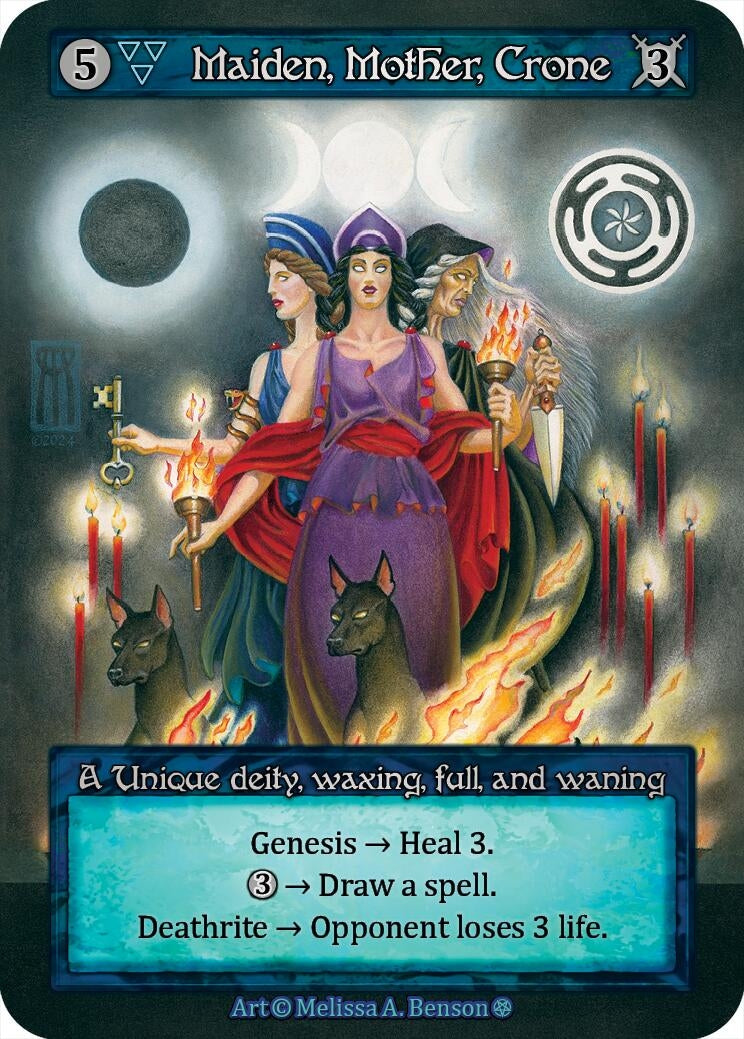 Image for Maiden, Mother, Crone (Gothic) - Sorcery: Contested Realm