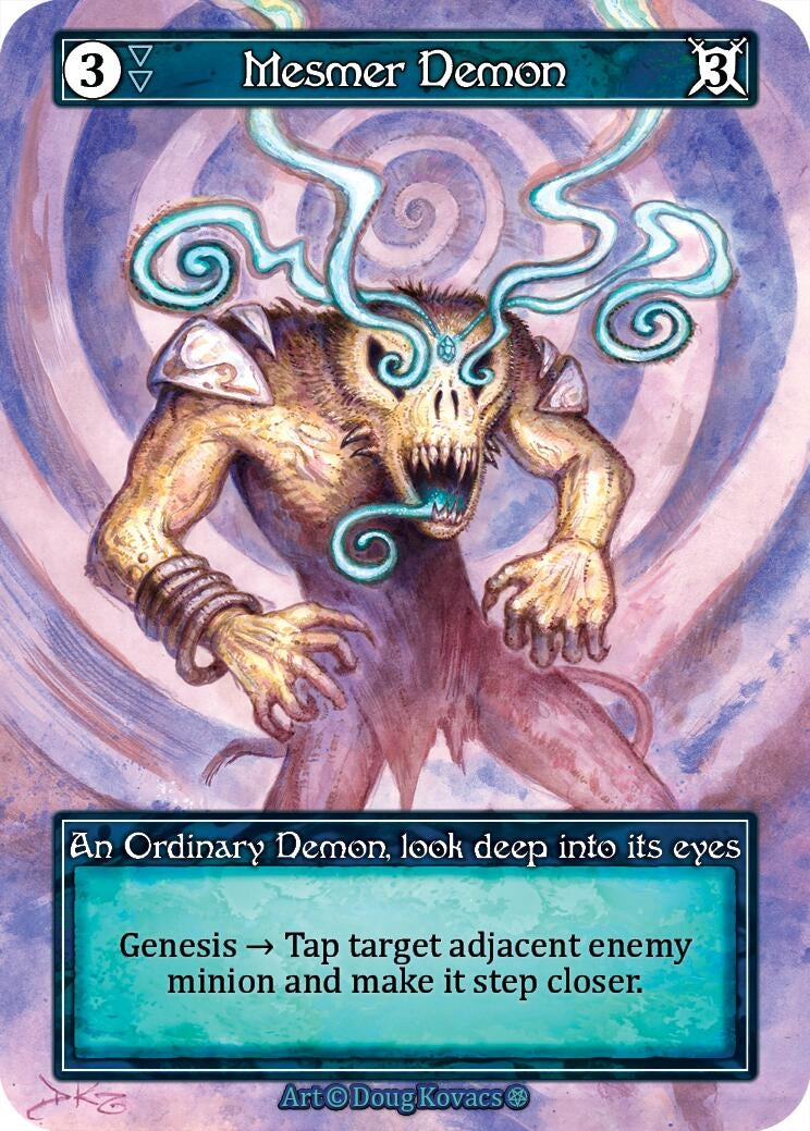 Image for Mesmer Demon (Foil) (Gothic) - Sorcery: Contested Realm