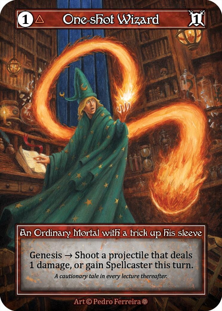 Image for One-shot Wizard (Foil) (Gothic) - Sorcery: Contested Realm