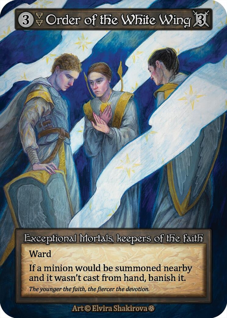 Image for Order of the White Wing (Gothic) - Sorcery: Contested Realm