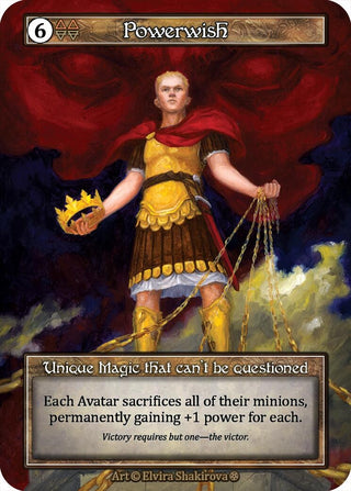 Image for Powerwish (Foil) (Gothic) - Sorcery: Contested Realm