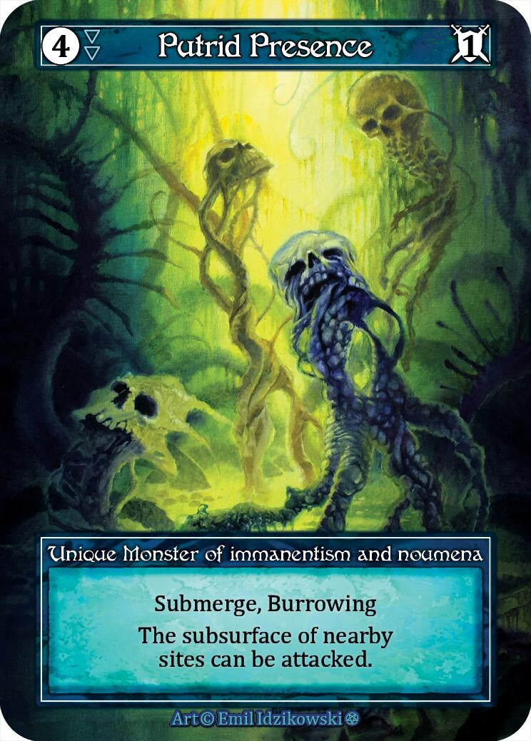 Image for Putrid Presence (Foil) (Gothic) - Sorcery: Contested Realm