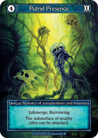 Image for Putrid Presence (Foil) (Gothic) - Sorcery: Contested Realm