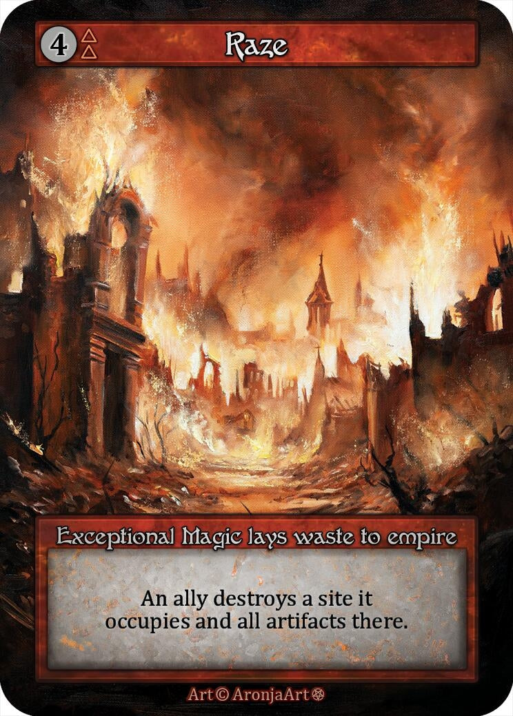 Image for Raze (Gothic) - Sorcery: Contested Realm