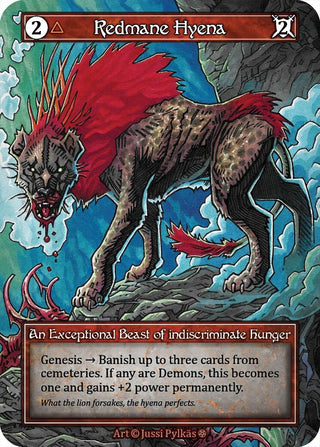 Image for Redmane Hyena (Foil) (Gothic) - Sorcery: Contested Realm