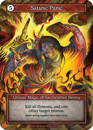 Image for Satanic Panic (Foil) (Gothic) - Sorcery: Contested Realm