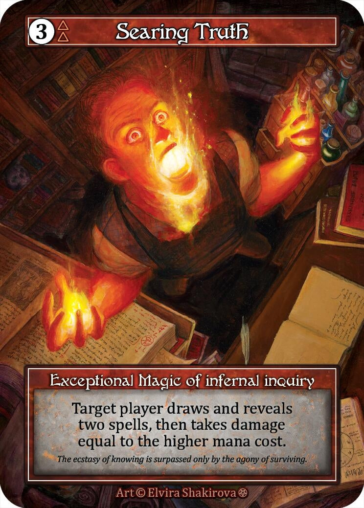 Image for Searing Truth (Foil) (Gothic) - Sorcery: Contested Realm