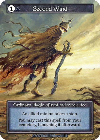 Image for Second Wind (Foil) (Gothic) - Sorcery: Contested Realm