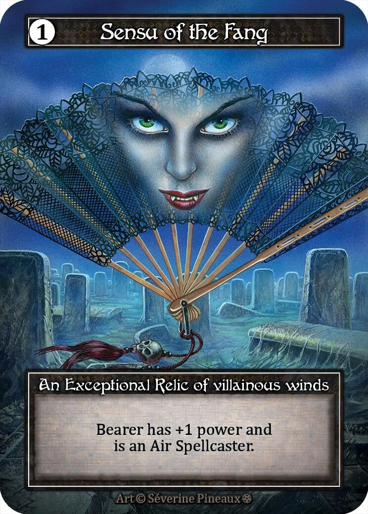 Image for Sensu of the Fang (Foil) (Gothic) - Sorcery: Contested Realm