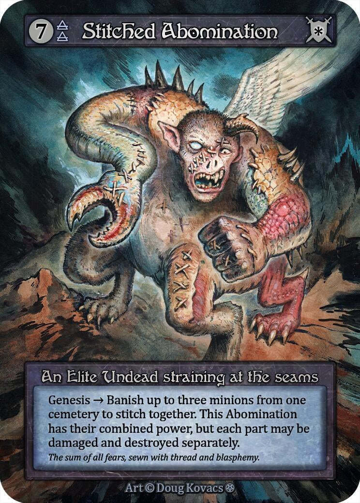 Image for Stitched Abomination (Gothic) - Sorcery: Contested Realm