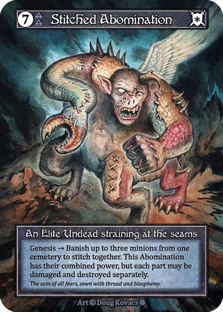 Image for Stitched Abomination (Foil) (Gothic) - Sorcery: Contested Realm