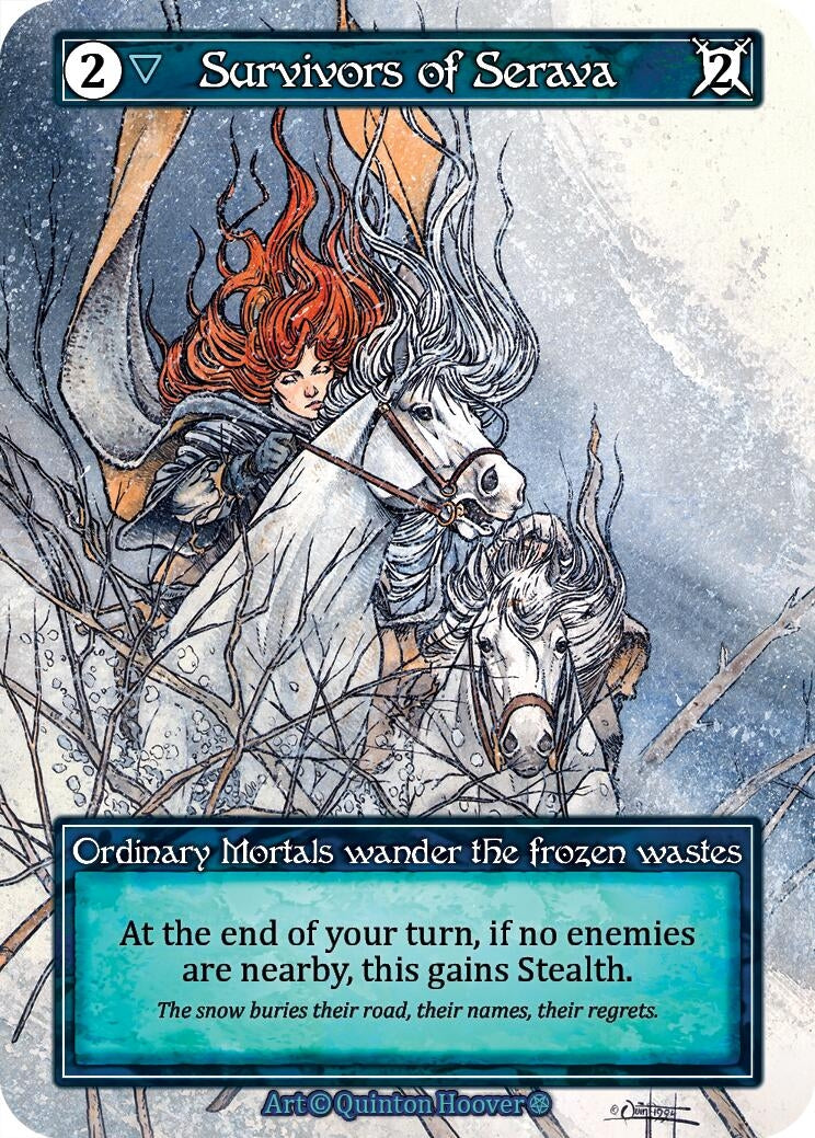 Image for Survivors of Serava (Foil) (Gothic) - Sorcery: Contested Realm