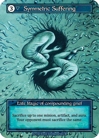 Image for Symmetric Suffering (Foil) (Gothic) - Sorcery: Contested Realm
