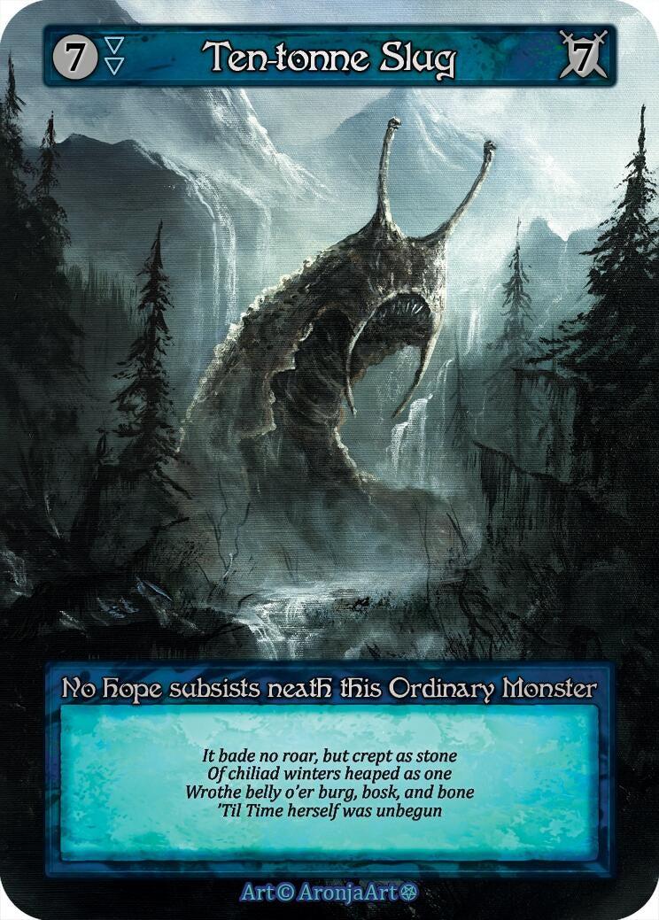 Image for Ten-tonne Slug (Gothic) - Sorcery: Contested Realm