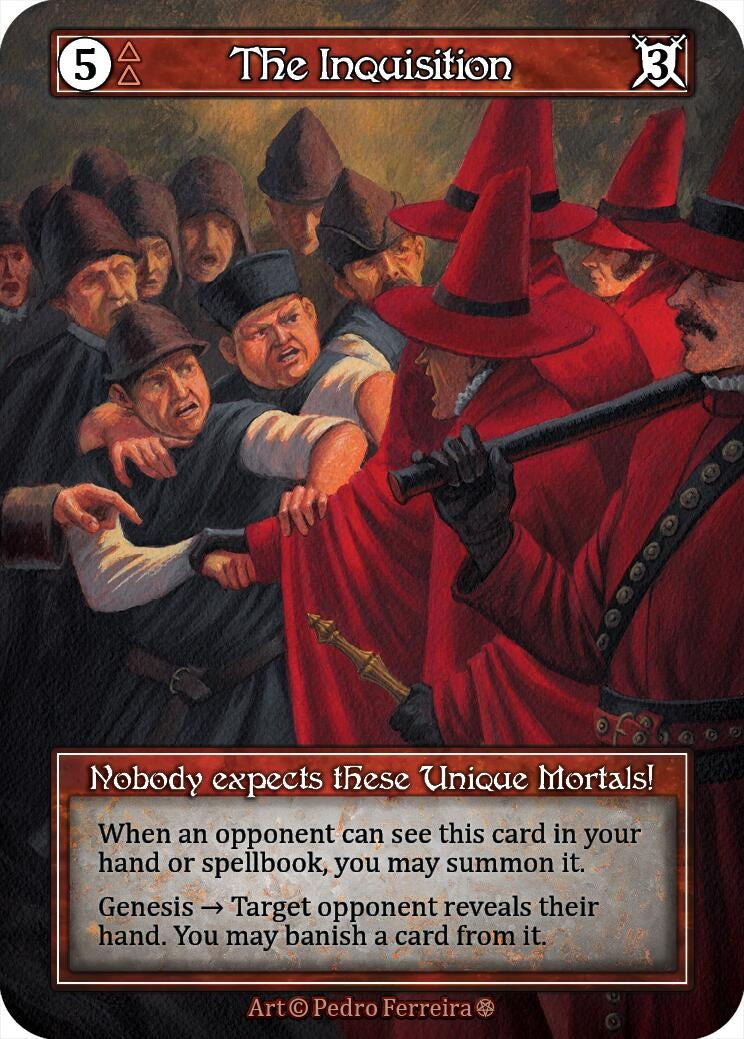 Image for The Inquisition (Foil) (Gothic) - Sorcery: Contested Realm