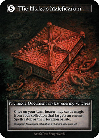 Image for The Malleus Maleficarum (Foil) (Gothic) - Sorcery: Contested Realm