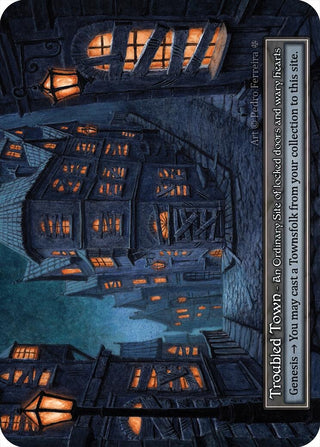 Image for Troubled Town (Foil) (Gothic) - Sorcery: Contested Realm