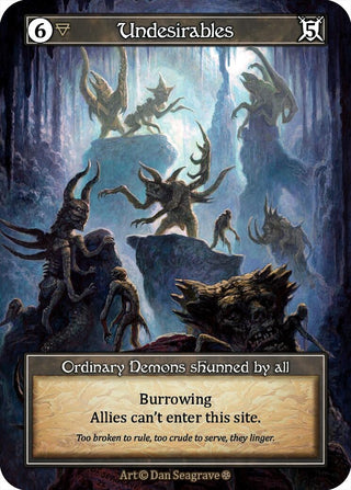 Image for Undesirables (Foil) (Gothic) - Sorcery: Contested Realm