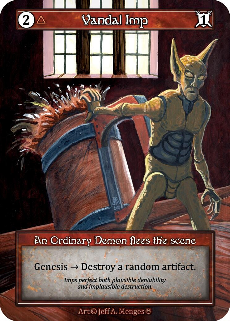 Image for Vandal Imp (Foil) (Gothic) - Sorcery: Contested Realm