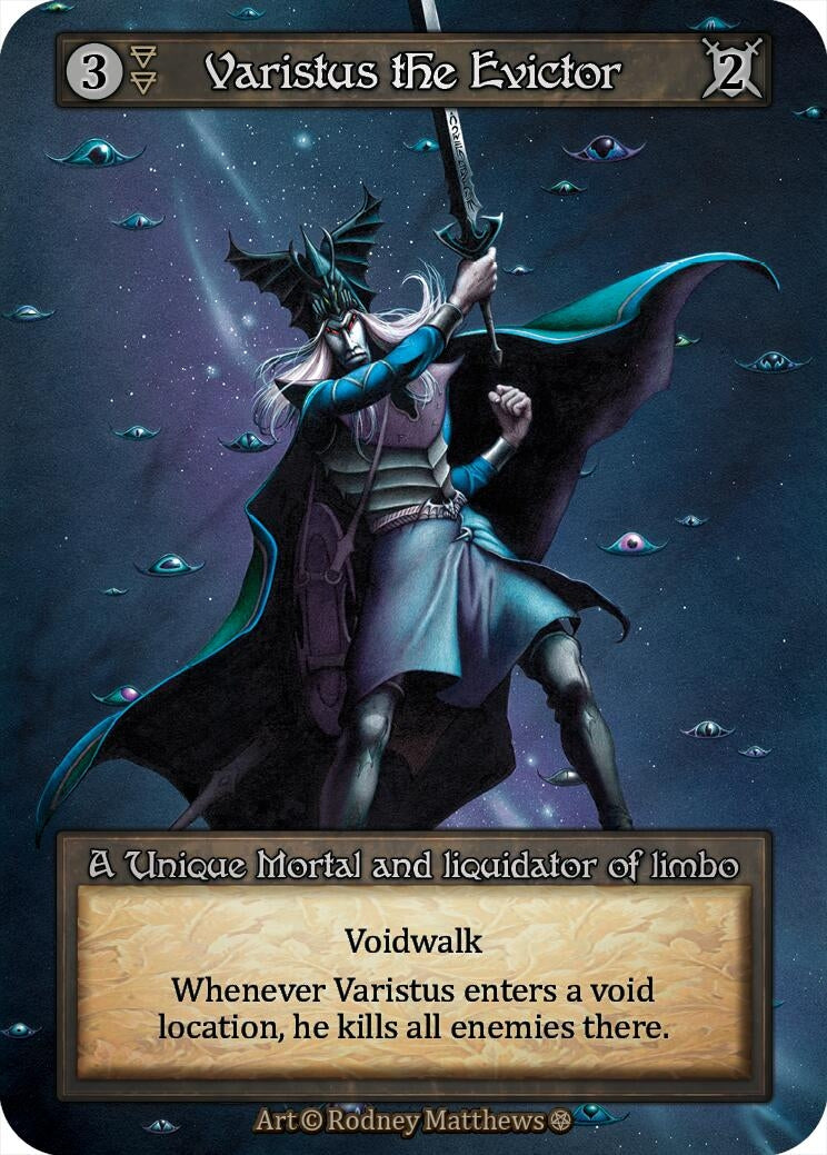 Image for Varistus the Evictor (Gothic) - Sorcery: Contested Realm
