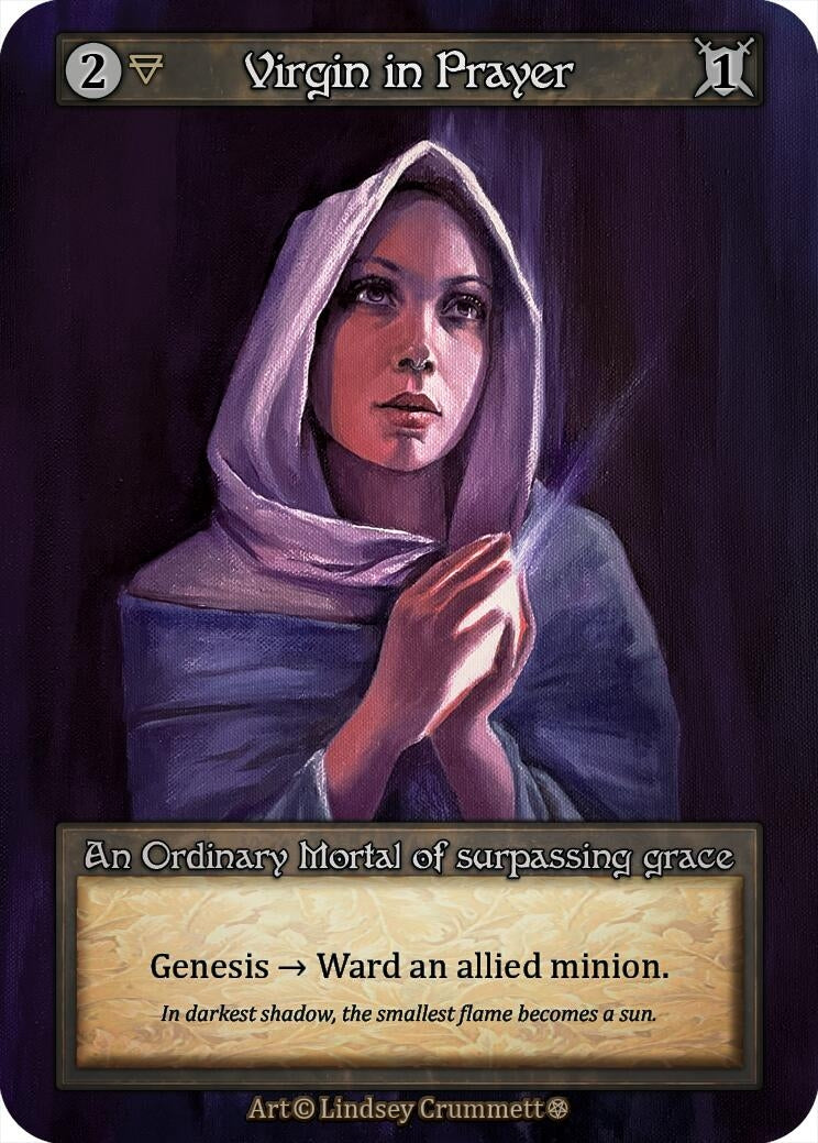 Image for Virgin in Prayer (Gothic) - Sorcery: Contested Realm