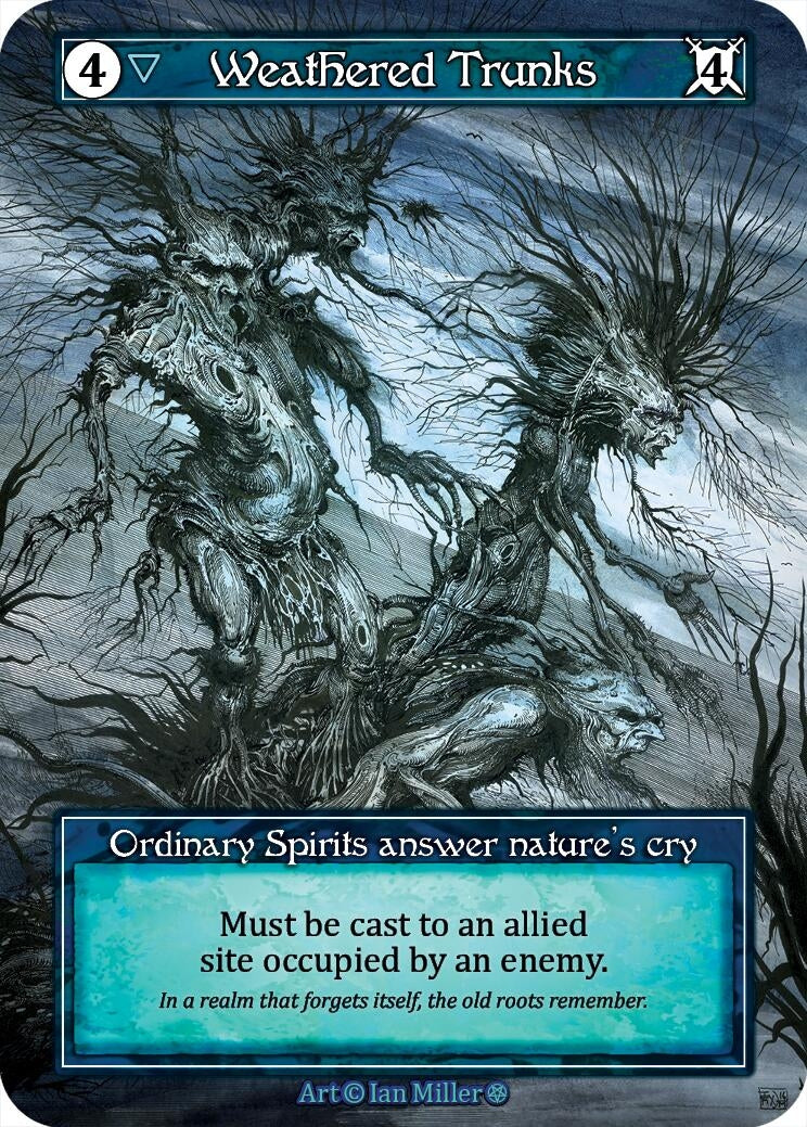 Image for Weathered Trunks (Foil) (Gothic) - Sorcery: Contested Realm