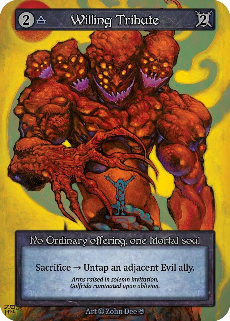 Image for Willing Tribute (Gothic) - Sorcery: Contested Realm
