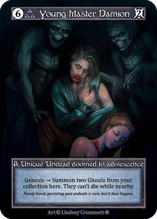 Image for Young Master Damion (Foil) (Gothic) - Sorcery: Contested Realm