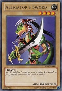 Alligator’s Sword (8006) (TU08) - YuGiOh Single