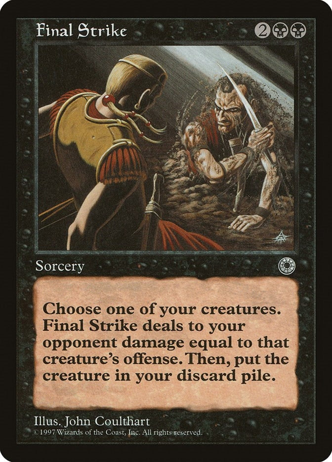 Final Strike [POR] - MTG Single