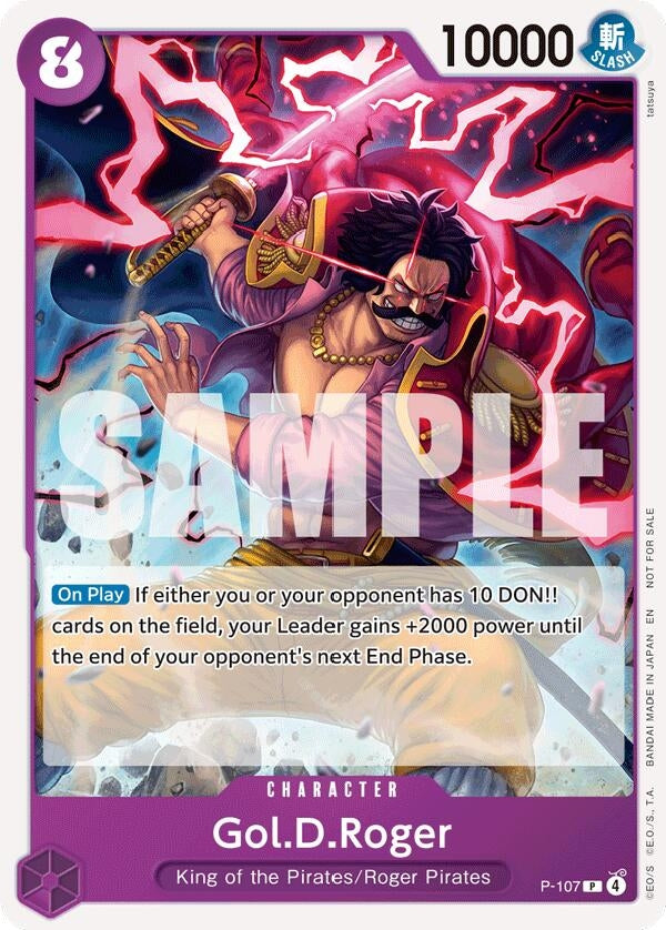 Image for Gol.D.Roger (Store Tournament 2025 Vol. 4) (P-107) (One Piece Promotion Cards) - One Piece Card Game