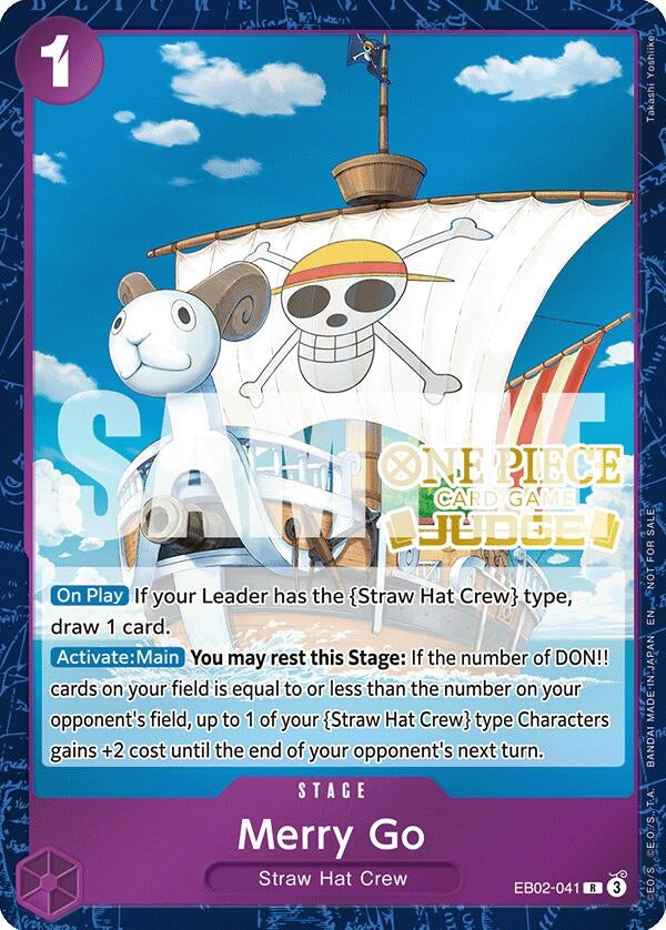 Image for Merry Go (Judge Pack Vol. 7) (EB02-041) (One Piece Promotion Cards) - One Piece Card Game
