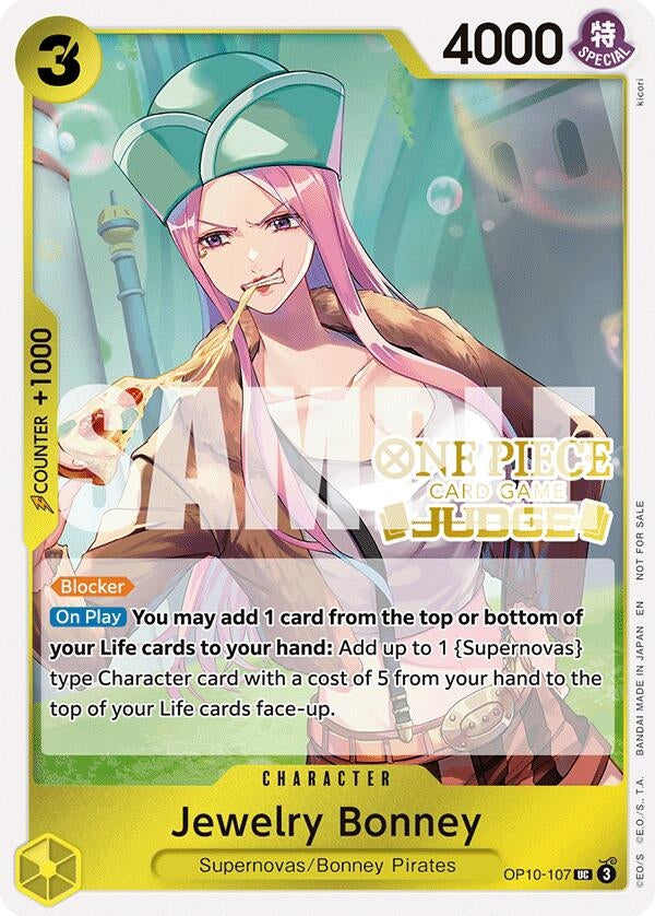 Image for Jewelry Bonney (Judge Pack Vol. 7) (OP10-107) (One Piece Promotion Cards) - One Piece Card Game