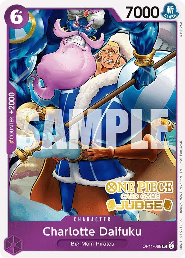 Image for Charlotte Daifuku (Judge Pack Vol. 7) (OP11-068) (One Piece Promotion Cards) - One Piece Card Game