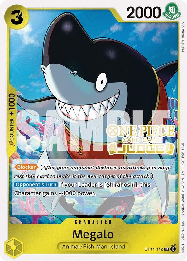 Image for Megalo (Judge Pack Vol. 7) (OP11-112) (One Piece Promotion Cards) - One Piece Card Game