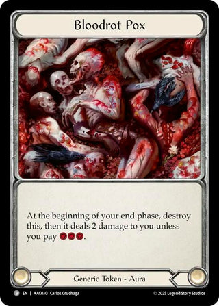 Image for Bloodrot Pox (AAC030) - Flesh and Blood TCG